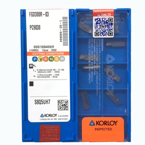 Korloy fgd300r pc9030 - korloy,
