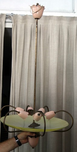 Lampadario midcentury vintage - lampadario,