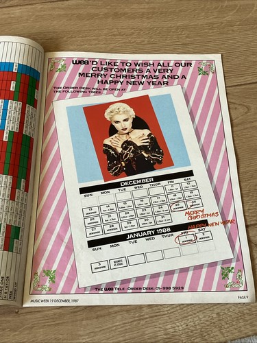 Music week magazine - music, 1987