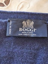 Maglione senza maniche lana Boggi Milano taglia L