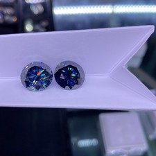 Moissanite sfusa certificato