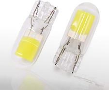 2PCS T10 194 W5W Lampadina LED 12V Chip COB 6000K Bianco 168 501 2825 Lampadine 