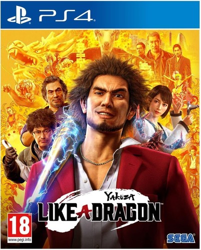 Yakuza like dragon ps4 pal - dragon,