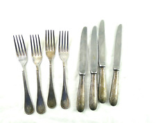 SERVIZIO POSATE PLACCATO ARGENTO 4 FORCHETTE COLTELLI CHRISTOFLE HOTEL VINTAGE