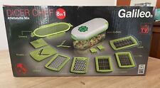 Galileo Affettatutto 8 in 1 Dicer Chef 12 accessori inclusi