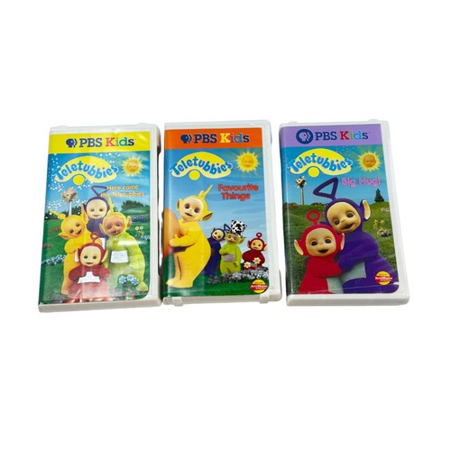 Teletubbies vhs lot big - 3,