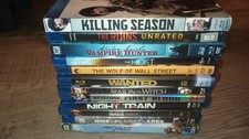 12 Blue Ray Movies Used