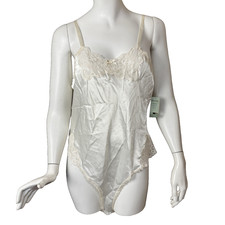 Body vintage raso pizzo Lerner