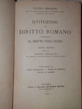 ISTITUZIONI DI DIRITTO ROMANO