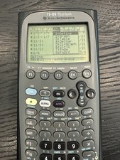 Texas Instruments TI-89 Calcolatrice grafica in titanio - Nero/Grigio