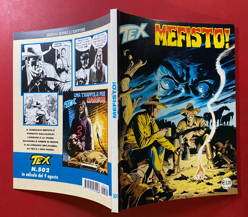 Tex gigante 501 mefisto - tex,