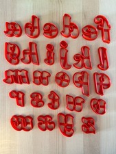Alfabeto Mod.Elegante - Lettere minuscole - Formine Cookie Cutter per nomi