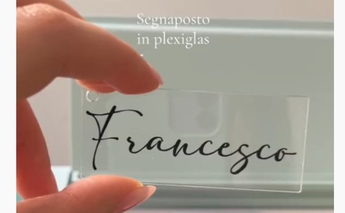 Segna posti plexiglass - posti, in