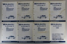 Manuale Officina Subaru Legacy Berlina + Familiare 1800/2200 Incl. 4WD Da 1990