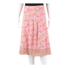 Gonna A-Line Rosa Midi