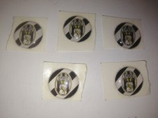 Lotto 5 adesivi Juventus 3D in