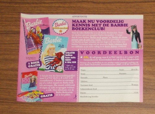 Rara pubblicità barbie - rara,