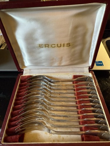 Argenterie coffret ercuis - argenterie, 12