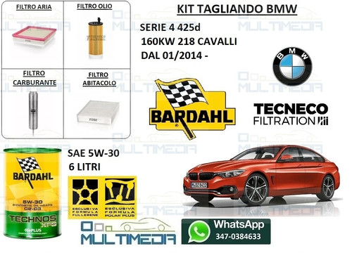 Kit tagliando filtri olio - +,