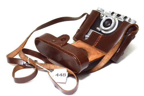 Fotocamera analogica leica - fotocamera,