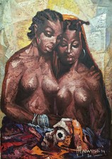 Quadro dipinto olio su - ad,