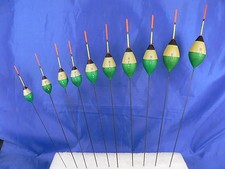 1 Galleggiante Milo Giant deriva carbonio asta bicolore pesca agonismo, passata