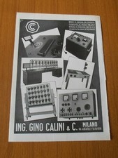 1960 GINO CALINI MILANO DRAW