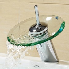 Rubinetto a cascata rotondo