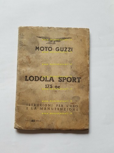 Moto guzzi lodola sport 175 - lodola,