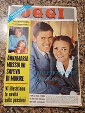 Oggi rivista n.19 1968-Gianni Morandi-Laura Efrikian-Frank Sinatra-Jannacci