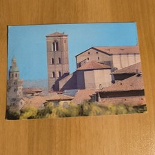 BOLOGNA - BASILICA DI S. PETRONIO E TORRE OROLOGIO CARTOLINA A COLORI VIAGGIATA