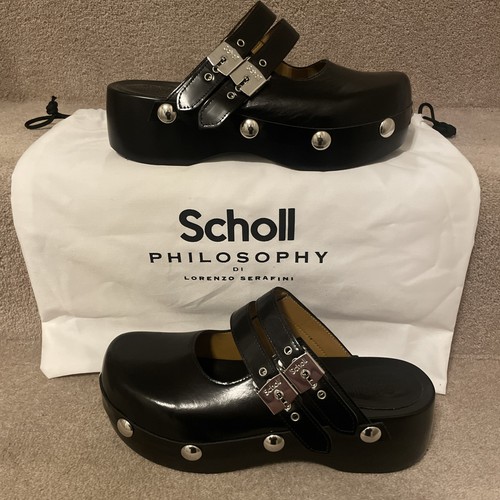 Zoccoli neri scholl - neri,
