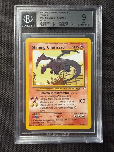 Shining charizard bgs neo - charizard,