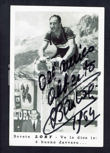 1964 gino bartali autografo - 1964,