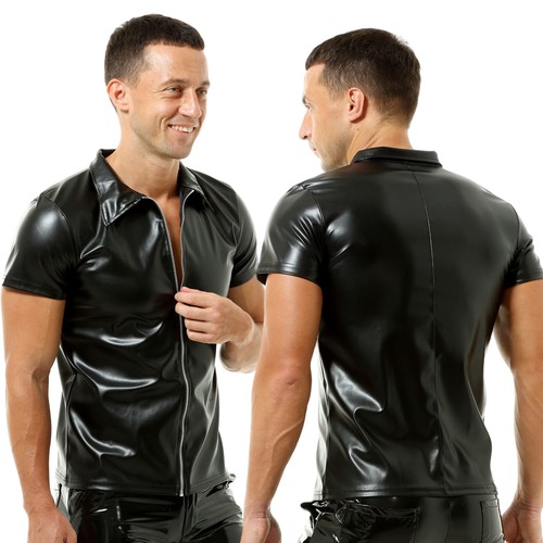 Camicie uomo pelle pu - da,