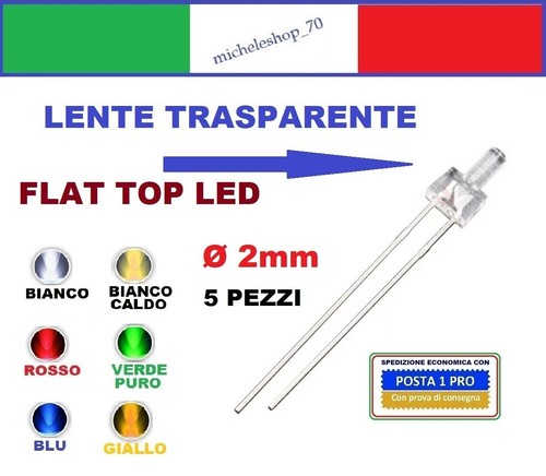 Diodo led diametro lente - diametro,