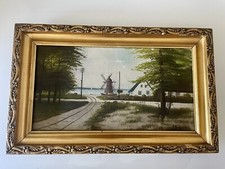 Paesaggio Con Mulino A Vento XX Secolo