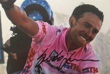 maglia ciclismo autografata GILBERTO SIMONI (GIBO) da collezione