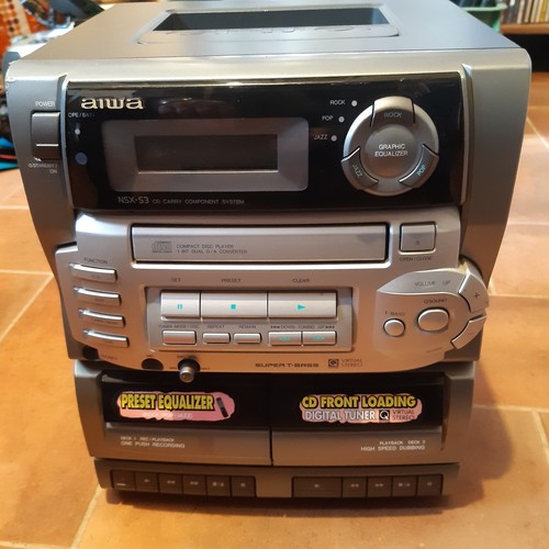 Aiwa nsx carry component - aiwa, cd