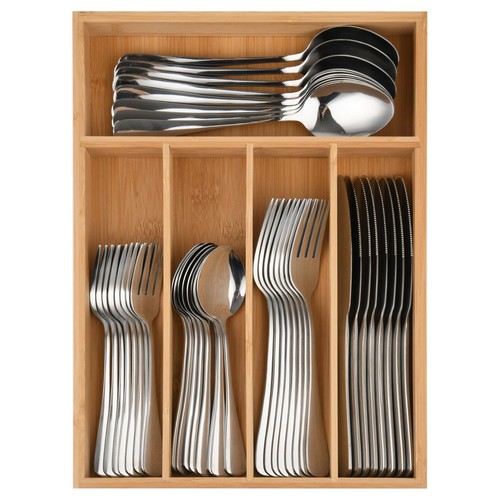 Pezzi set argenteria con - 40,