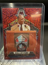 2024 Panini Mosaic - Hall of Fame Barry Sanders #291 Red Sparkle Prizm