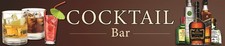Banner 2,5 m 'CocktailBar' Bar