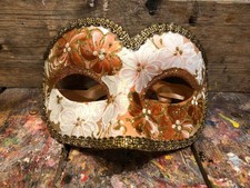 Eye mask di carnevale fatta