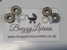 4 cuscinetti e distanziali