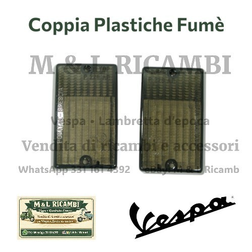 Coppia plastiche frecce fume - coppia,