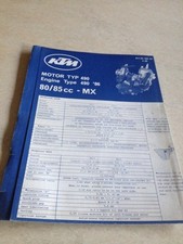 KTM 80 85 MX moteur type 490