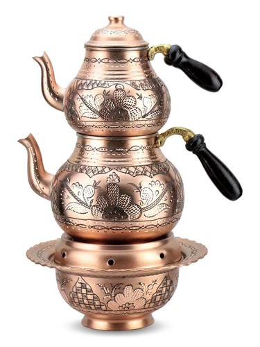 Teiera turca rame - teiera, set