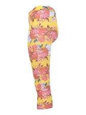 Solada Leggings donna a pinocchietto con stampa fiori