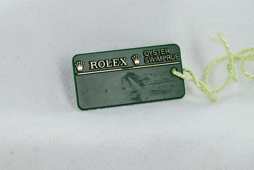 Rolex green swing tag - green,