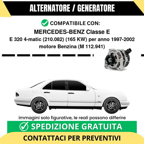Alternatore mercedes benz - alternatore, mercedes-benz
